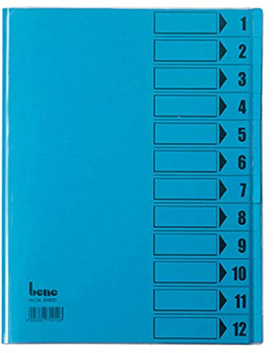 Bene Ordnungsmappe A4/84800blau