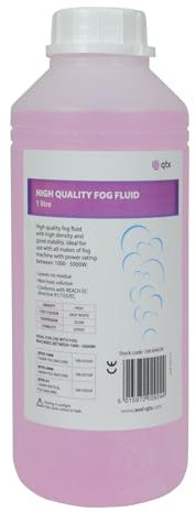 QTX | Long Lasting Smoke/Fog Fluid for DJ & Party Effect | 1 Litres