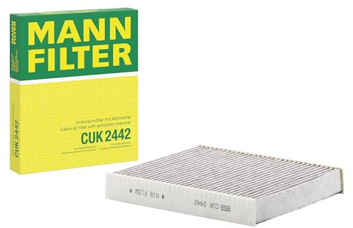 MANN-FILTER CUK 2442 Filtro aria cabina - Filtro Antipolline con Carbonio attivato - per Autovetture + veicoli commeriali
