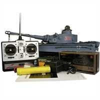 Amewi Panzer HL Tiger I M 1:16 Grau mit Rauch und Sound by