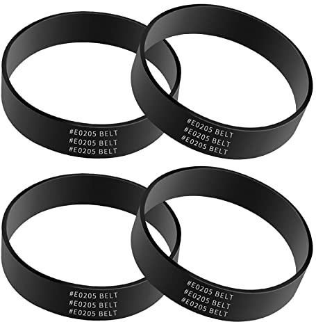 KEEPOW Vacuum Belt for Eureka - Power Speed Vacuum Belts fit for Eureka NEU182B, NEU182A, NEU188A, NEU181, NEU180, NEU180B, NEU182, NEU186, NEU188 - 4 Pack