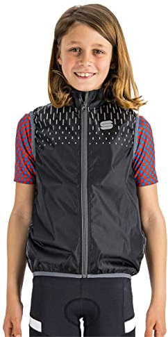 Sportful Kinder Reflex Weste, Black, 6 Jahre
