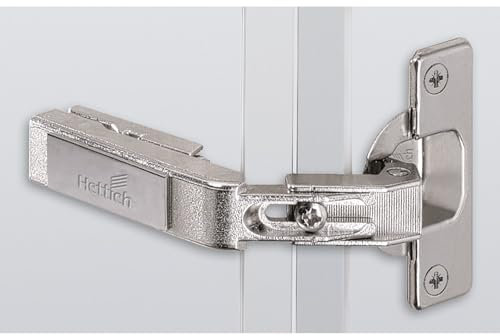 Charnières pour portes pliantes de meuble dangle - 50/65° - à visser - entraxe 52 - par 50