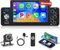 Podofo Autoradio 1 Din Con Schermo 5 Pollici Carplay Wireless Android Auto,Stereo Auto Bluetooth 5.0 Radio Con Tretrocamera Auto USB/MIC/AUX/Controllo Del Volante/Mirror Link/GPS