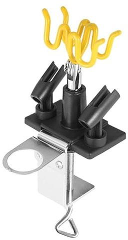 Langlengtec 360° drehbarer Airbrush-Halter Stand Kit - hält bis zu 4 Airbrush-Pistolen