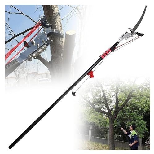 KEuLen Svettatoio Telescopico, Svettatoio a Pertica, Utensili for cesoie con Lama in Acciaio temperato for segare e Tagliare(5.4m/18ft)