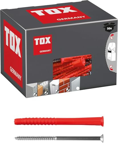 TOX Allzweck - Rahmendübel Constructor M 8 x 80 mm, 50 Stück, 022102301