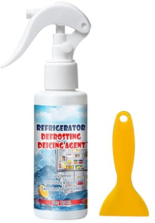 Fridge Defrost Spray - Icer DE Cooling Spray Dekrer | Frost Frost Remover 120ml Fridge | Freezer Ice Melting Solution, The Defrostable Agent