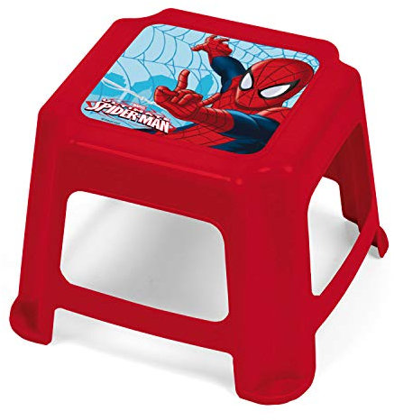 Arditex SM7978 - Taburete de plástico, diseño Spiderman