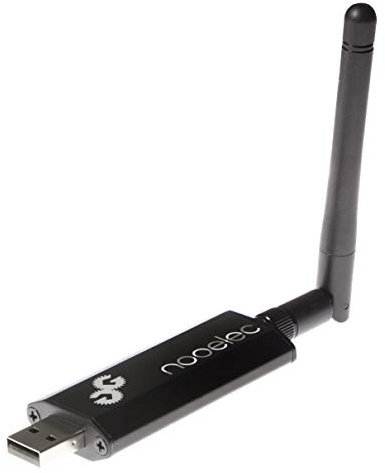 NooElec Aluminiumhölje och EMI-sköld, svart, för Great Scott Gadgets Ubertooth One och Yard Stick One