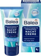 Balea Feuchtigkeitsspendende Nachtcreme, 1 x 50 ml