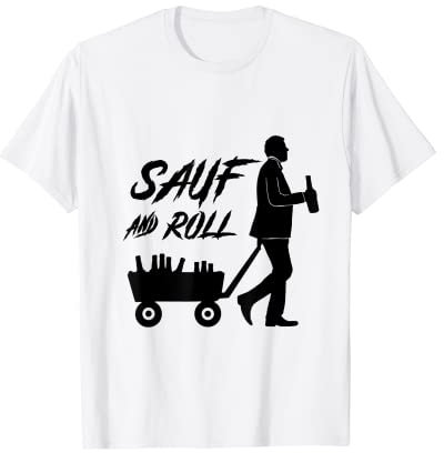 Männertag Saufshirt für den Herrentag Bier und Bollerwagen T-Shirt
