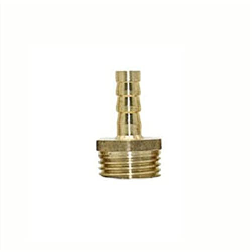 Tuanie Lnanqing-schlauchverbinder Messing Messingpfeife 4mm-12mm Schlauch Barb Connector 1/8 1/4 1/2 3/8 3/4 männlich fädel kupferstecker, 2 stücke, Anschluss für Gartenschlauch