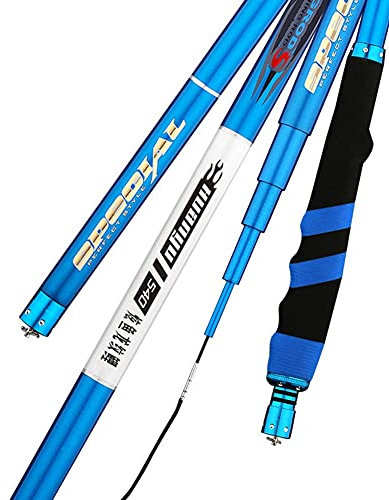 YADLCR Angelrute Superleicht Superhart Angelrute Karpfenrute Karausche Karpfenrute Superleicht Superfeine Angelausrüstung (Size : 4.8m)
