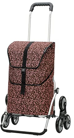 ANDERSEN Einkaufstrolley - Treppensteiger Royal Shopper Imea Rose 46 L robust,Shopping, Aluminium, klappbar, Räder abnehmbar, ...