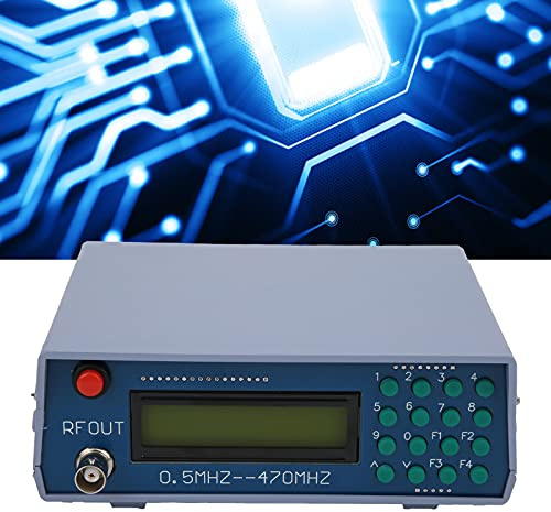 Generador De SeñAl Rf, Probador De Medidor De Generador De SeñAl De Frecuencia De 0,5 Mhz A 470 Mhz Para EducacióN En ComunicacióN InaláMbrica Aeroespacial Y Otros Campos