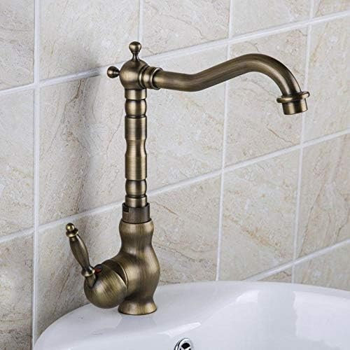 Single Handle Antique Brass Kitchen Deck Mount Brass Vessel Sink Faucets,Mixers and Taps