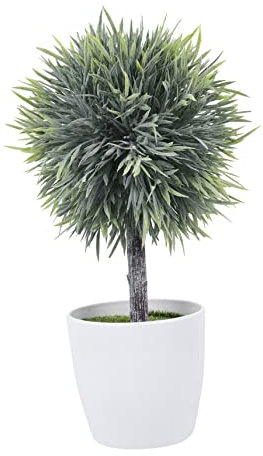 STOBAZA 3stücke Künstliche Bonsai-Pflanze Realistisches Kunstwerk Aus Plastik Tischdekoration Für Zuhause Büro Oder Pflegeleicht Und Langlebig Für Fensterbank Und Bücherregal