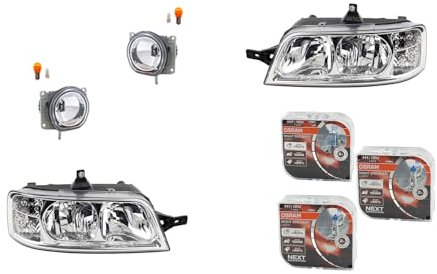 Johns, Scheinwerfer Satz + Night Breaker passend für Fiat Ducato 244 04/02-
