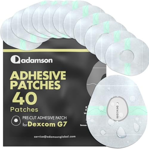 Patches DEXCOMG7 Cerotti Dexcom G7, 40 Adesivi Impermeabili