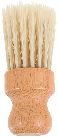 LOORGVEL Reinigungspinsel mit Weichen Borsten Handbesen zur Sanften von Autoinnenräumen Möbeln und Haushaltsgeräten Langlebig und Einfach zu Reinigen aus Buchenholz und Weicher Gefertigt