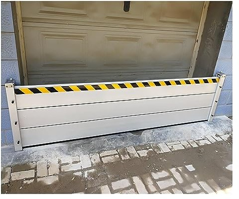 Tunga översvämningsbarriärer för dörrar och uppfarter – 20–100 cm höga, återanvändbara och avtagbara barriärer för hem och garage, hållbara kontrolllösningar