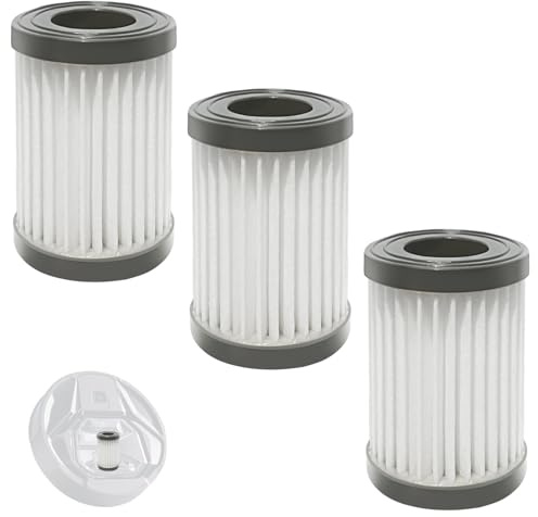 DianSung M320 Accessori Filtro HEPA per Lefant M320 / M320G aspirapolvere Robot,Lavabile e Riutilizzabile,Parti di Ricambio Filtro,3 Pezzi
