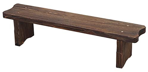 Sgabello multifunzionale in legno per piante – panca da giardino per interni ed esterni, seduta bassa per casa, mensola per vasi di fiori, varie dimensioni, perfetto per gli amanti delle piante