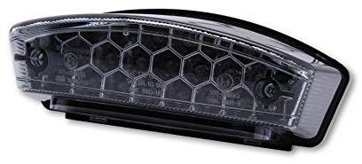 SHIN YO LED Rücklicht Monster/Enduro/Chopper getöntes Glas, Unisex, Multipurpose, Sommer, Kunststoff