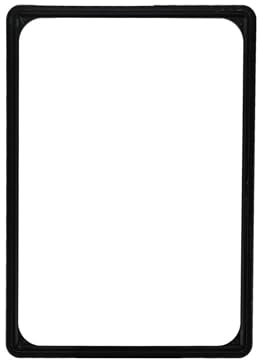 Pokornys – 2x DIN A4 Plakatrahmen schwarz I Plakathalter I Werbeaufsteller I Preisständer I idealer Kundenstopper für diverse Ladengeschäfte ​