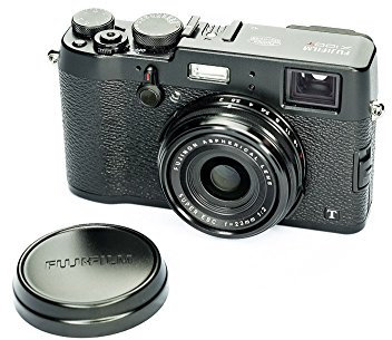 Fujifilm FinePix X100T Camera Black 16.3MP 3.0LCD FHD 23 mm Wide Lens WiFi