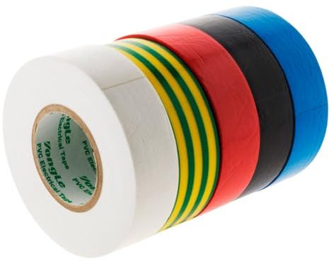 Zenitech - Lot de 5 rouleaux adhésifs 19mm x 20m