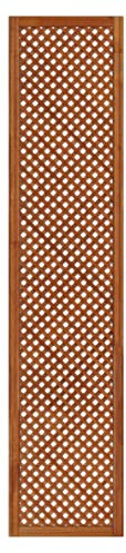 Celosía De Madera Tratada para Decoración De Terrazas, Jardines y Exteriores (228x46 cm)