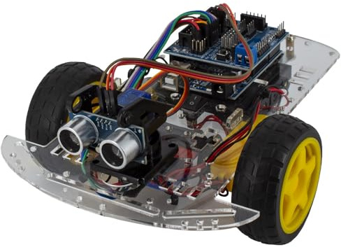 Roboter-Bausatz 2WD Smart Car kompatibel mit UNO-R3, CH340