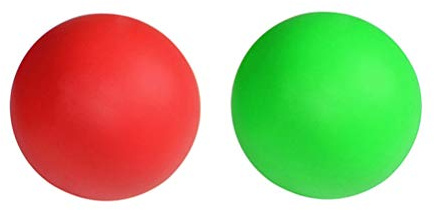 2 St fotmassageapparat för fötter sport lacrossebollar frigöring av fascia muskelmassagebollar masajeador de pajer hockey myofascial boll massage lacrossebollar yoga släpp bollen