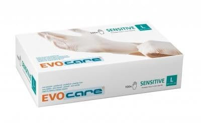 EVOCARE - Boite de 100 Gants d'examen Vinyle non poudré (L)
