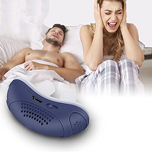 CYLZRCl Hit Gerät Mann Schlägt Gerät Schlafapnoe-Gerät Für Frauen Weiblicher Nasenschläger Nasal Sn Pump Nasendilatator, Die Beste Lösung Für Einfaches Atmen (Color : Blue)
