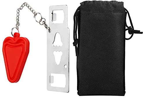EVTSCAN Cerradura de Puerta portátil, Cerradura de Puerta de Seguridad para el hogar, Cerradura de Puerta, Dispositivos de Seguridad para Viajar, Hotel, casa, apartamento, Universidad