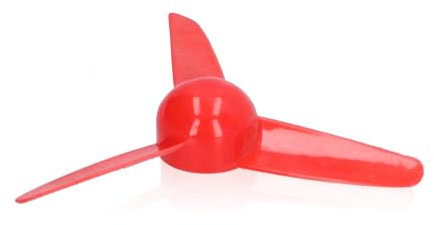 Mini 3 Ersatzpropeller, 3 Blatt Propeller, Tri-Blade Propeller, drohnen, 10Pcs rot 2mm Loch Kunststoff Propeller DIY Spielzeugboot RC Auto Rotierendes Zubehör für Brushless Motoren