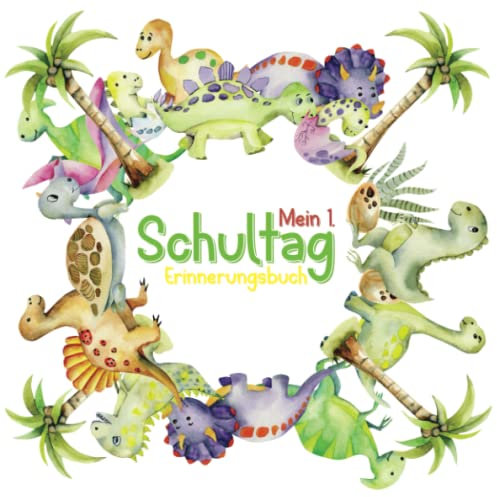 Mein erster Schultag - Erinnerungsbuch: Gästebuch zur Schuleinführung - 1.Klasse - Auch als Deko für die Einschulungsfeier