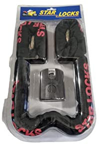 Candado de cadena Star LOCKS para moto y ciclismo