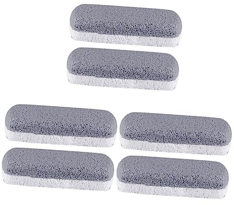 minkissy 6 Pz Strofinare i Piedi Pietra Abrasiva Dispositivo Di Rimozione Del Piede Strumento Per La Cura Piedi Pietre Naturali Del Piede Lavapiedi Glassato Spugna Espanso