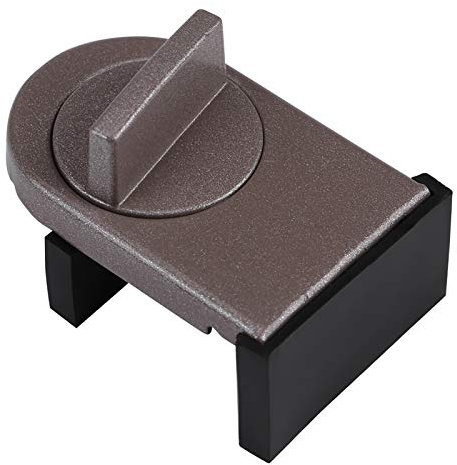 Serrure De Fenêtre De Butée De Sécurité De Fenêtre,Serrure De Porte De Fenêtre Coulissante De Sécurité pour Enfants, Serrure Coulissante Durable Et Serrure De Porte Sécurisée
