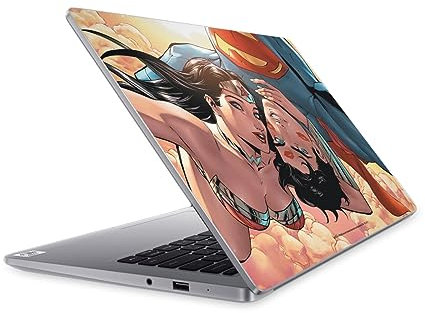 Head Case Designs Offizielle Wonder Woman DC Comics Superman # 11 Comic Bucheinband Vinyl Haut Aufkleber Abziehbild Abdeckung kompatibel mit Mi Notebook 14 (2020)