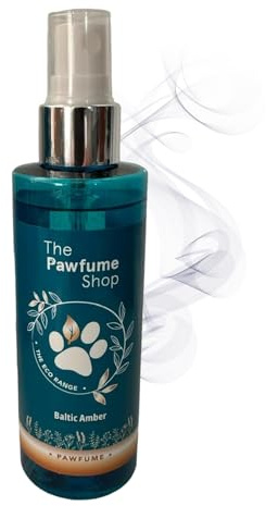 The Pawfume Shop - Baltic Amber, Dog Perfume Spray - For All Breeds & Sizes - For Fresh Scent & Odour Control - Gentle on Skin & Long-Lasting Fragrance, Vegan Friendly - 100ml