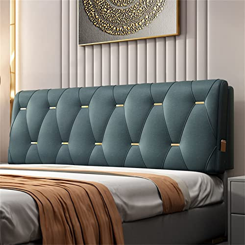 Kopfteil für King-Size-Bett, getuftet, gepolstert, mit weicher Polsterbank, für Schlafzimmer, 160 cm, Grün