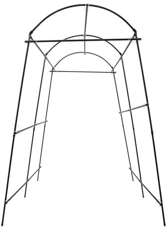 Arco per Rampicanti 2.3M, Grande Metallo Supporto Piante da Giardino, Tralicci Tunnel Extra Alto Pergolati per Cetrioli Rose e Decorazioni