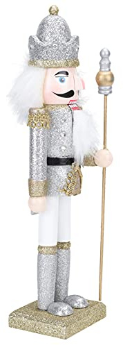 BESPORTBLE Soldat Casse-Noisette de Noël Figurine Traditionnelle Décoration Maison Bureau Soldat Casse-Noisette de Noël Figurine