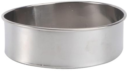 GRIRIW Tamiz De Harina De Malla Fina Colador para Tamizar Harina Filtro De Malla De Acero Inoxidable para Cocina De Acero para Hornear Pasteles y Azúcar Polvo