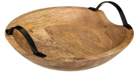 Paris Prix Atmosphera Créateur d'intérieur - Coupelle Déco en Bois Wild 29cm Naturel